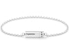 cable bracelet on chain 7g