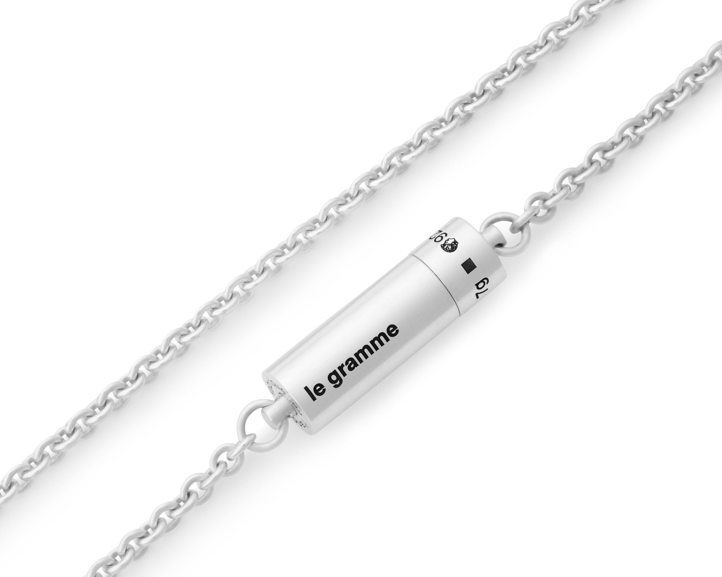 cable bracelet on chain 7g