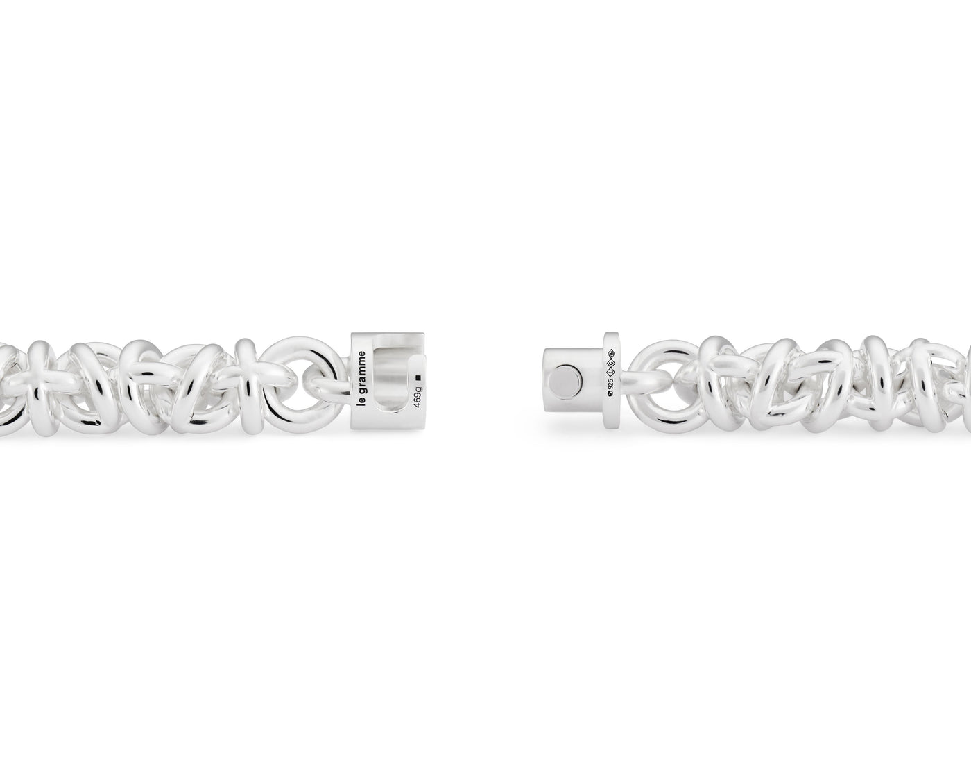 interlacing necklace 435g
