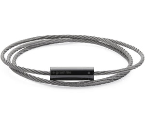 triple wrap cable bracelet 11g