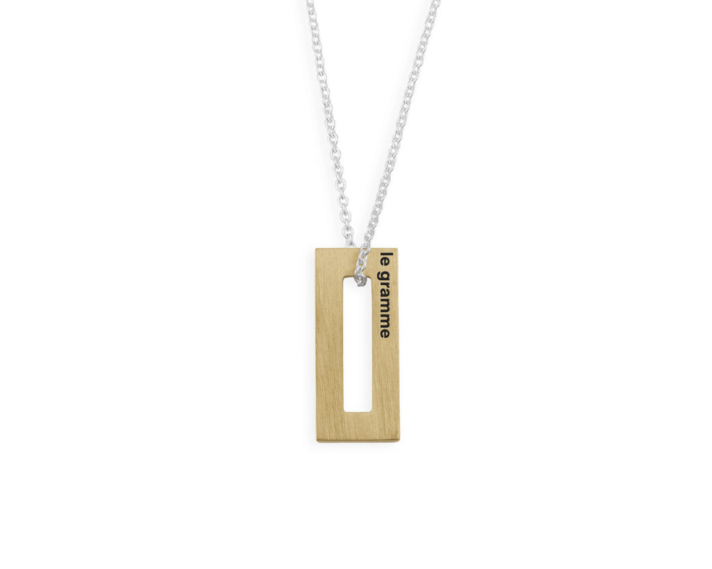 rectangle necklace 1.5g