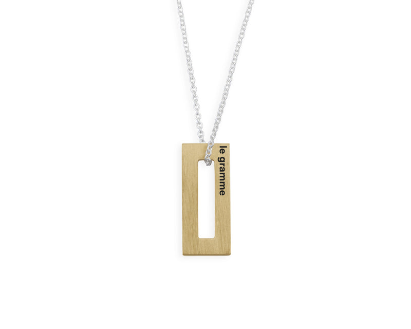 rectangle necklace 1.5g