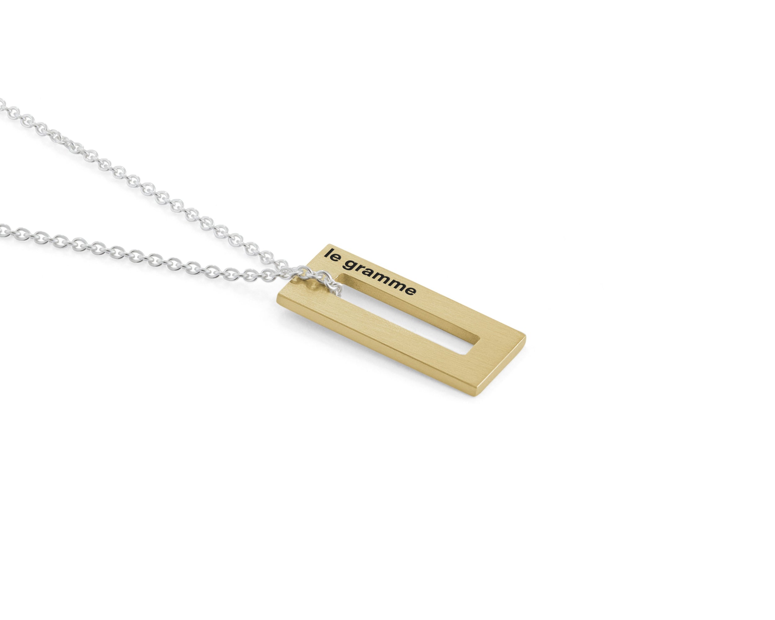 rectangle necklace 1.5g