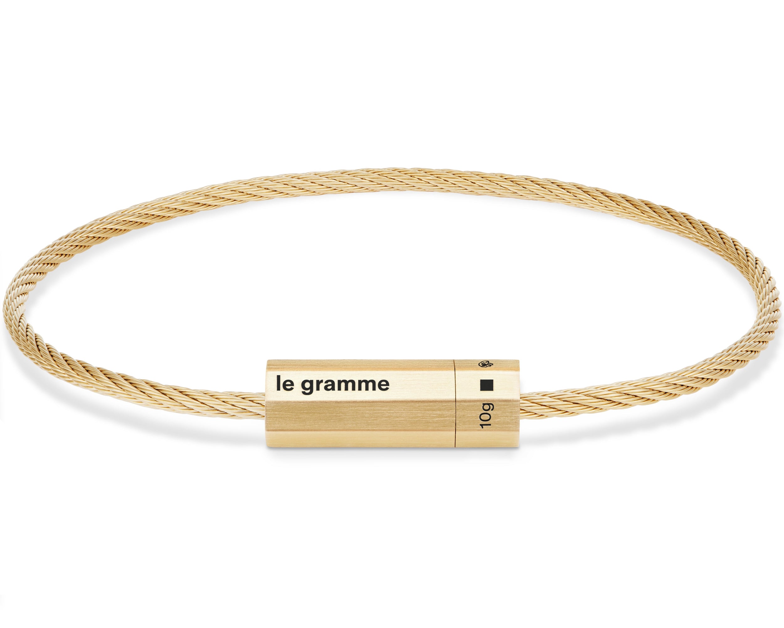 bracelet câble octogone le 10g
