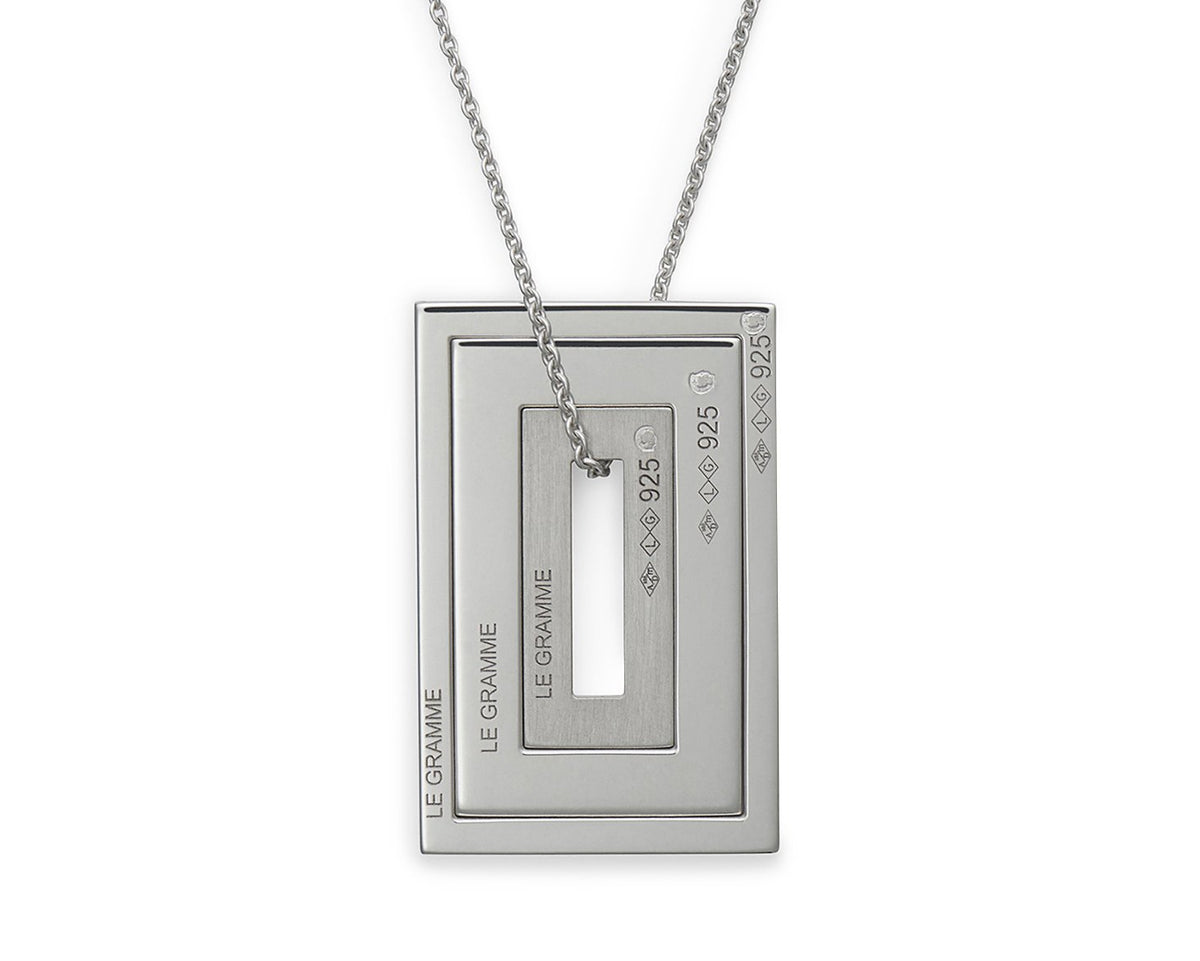 accumulation colliers rectangle le 7g